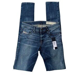 Diesel Womens Skinzee Low Super Slim Skinny Low Waist jeans Size W26 L32 $198